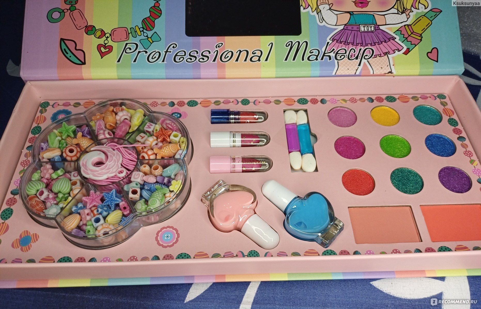 Makeup Dress up набор косметика браслет 762