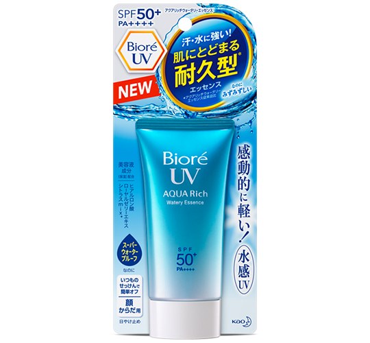 Kao Biore Japan Aqua Rich SPF50+ солнцезащитный крем 70гр