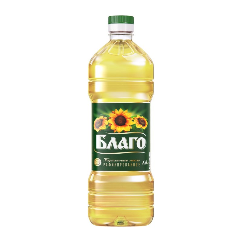 Благо подсол. масло 1,8л