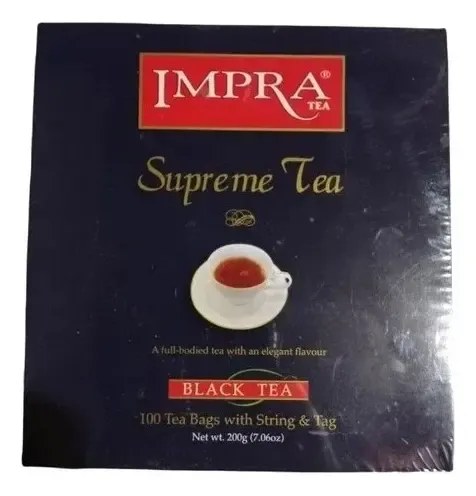 IMPRA Supreme Tea зел. чай 100пакетов