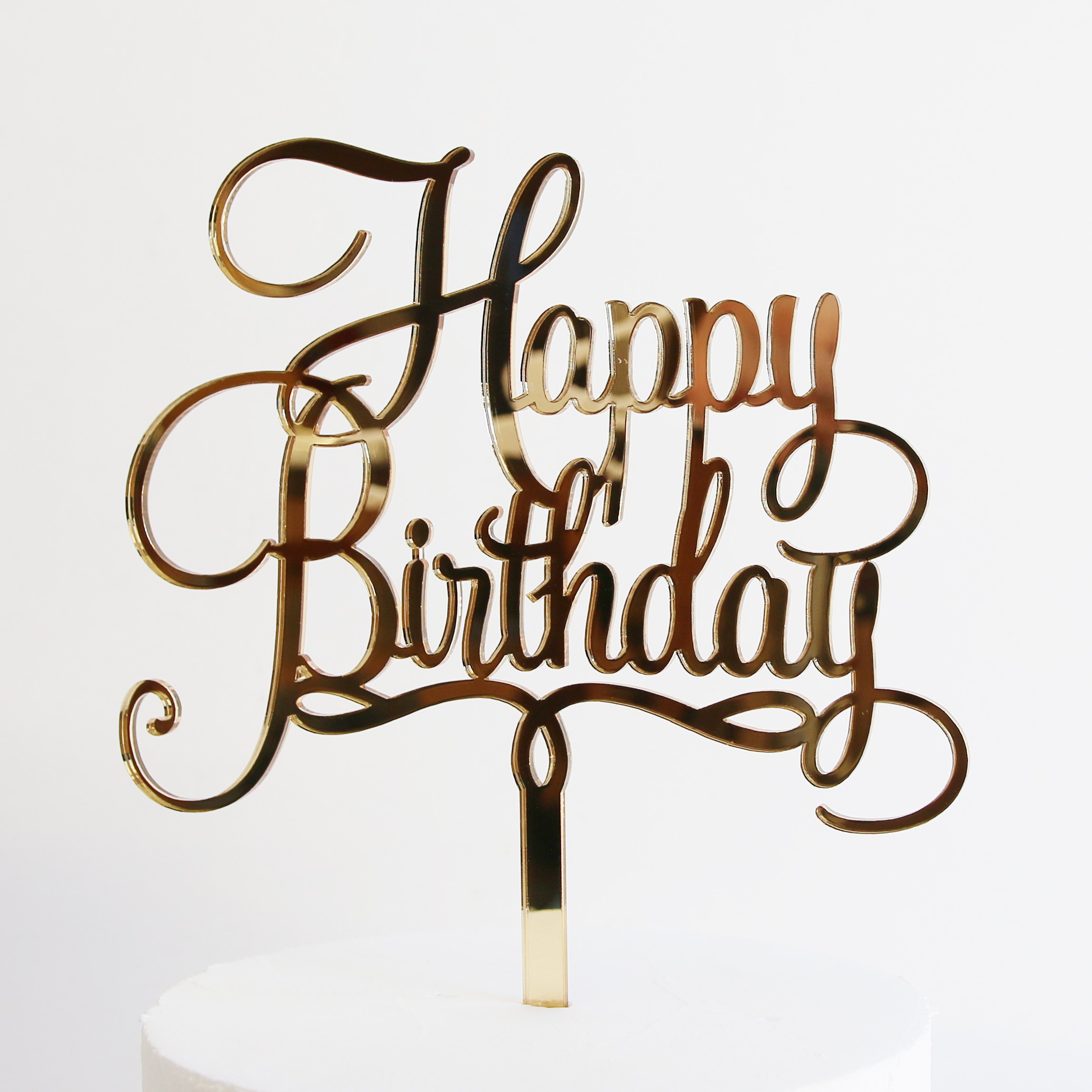Happy Birthday Cake Topper вывеска для торта1шт