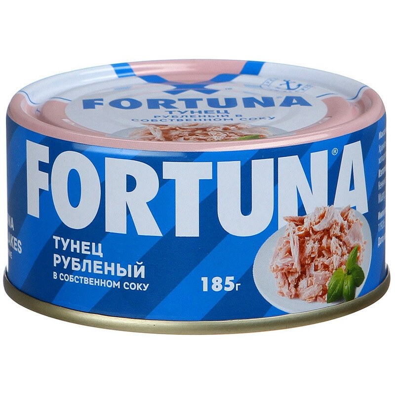 Фортуна Тунец в ассор. 150гр