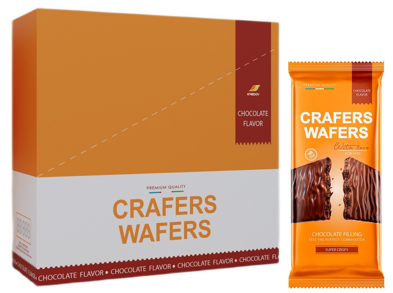 Crafers Леся Ваф. Пломбирь в ассор 400 гр