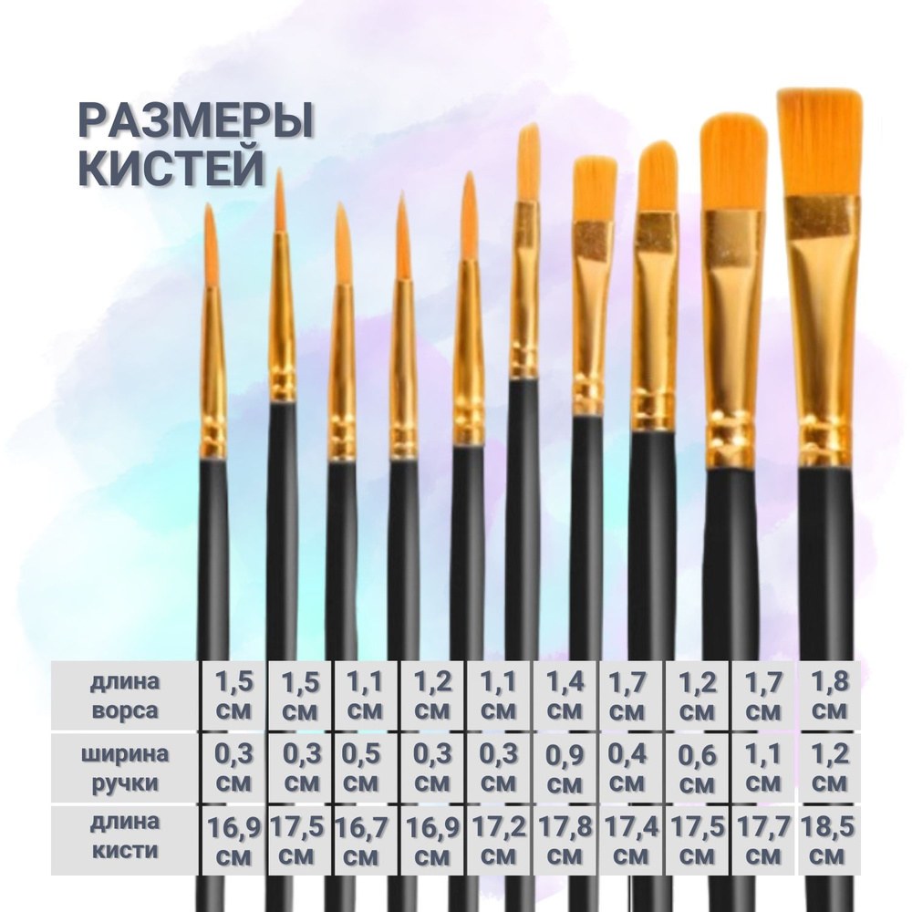 Artist Brushes Кисточки в ассор. 6050-8001
