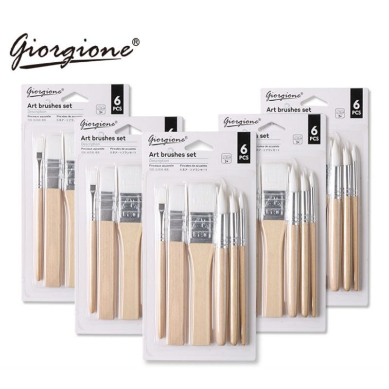 Giorgione Artist Brushes Щетки 6шт