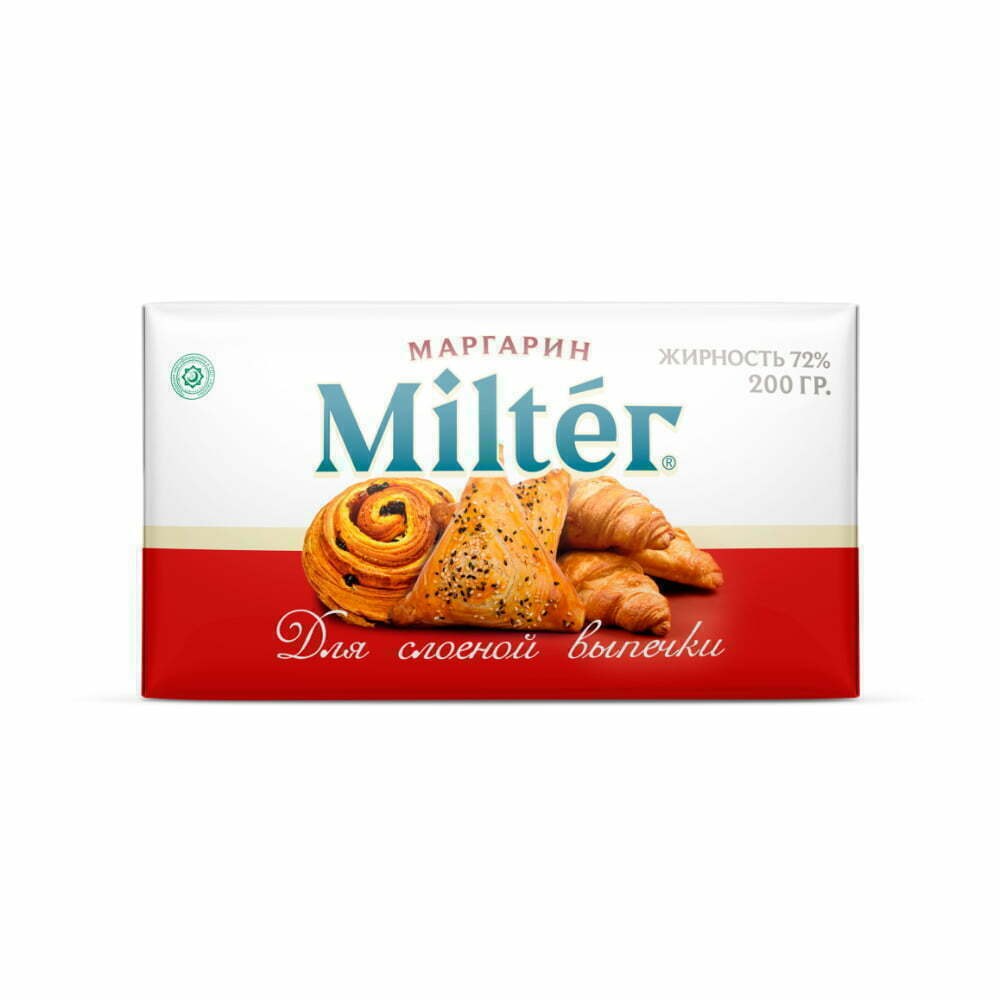 Milter Для слоен. выпечки 72% 200гр