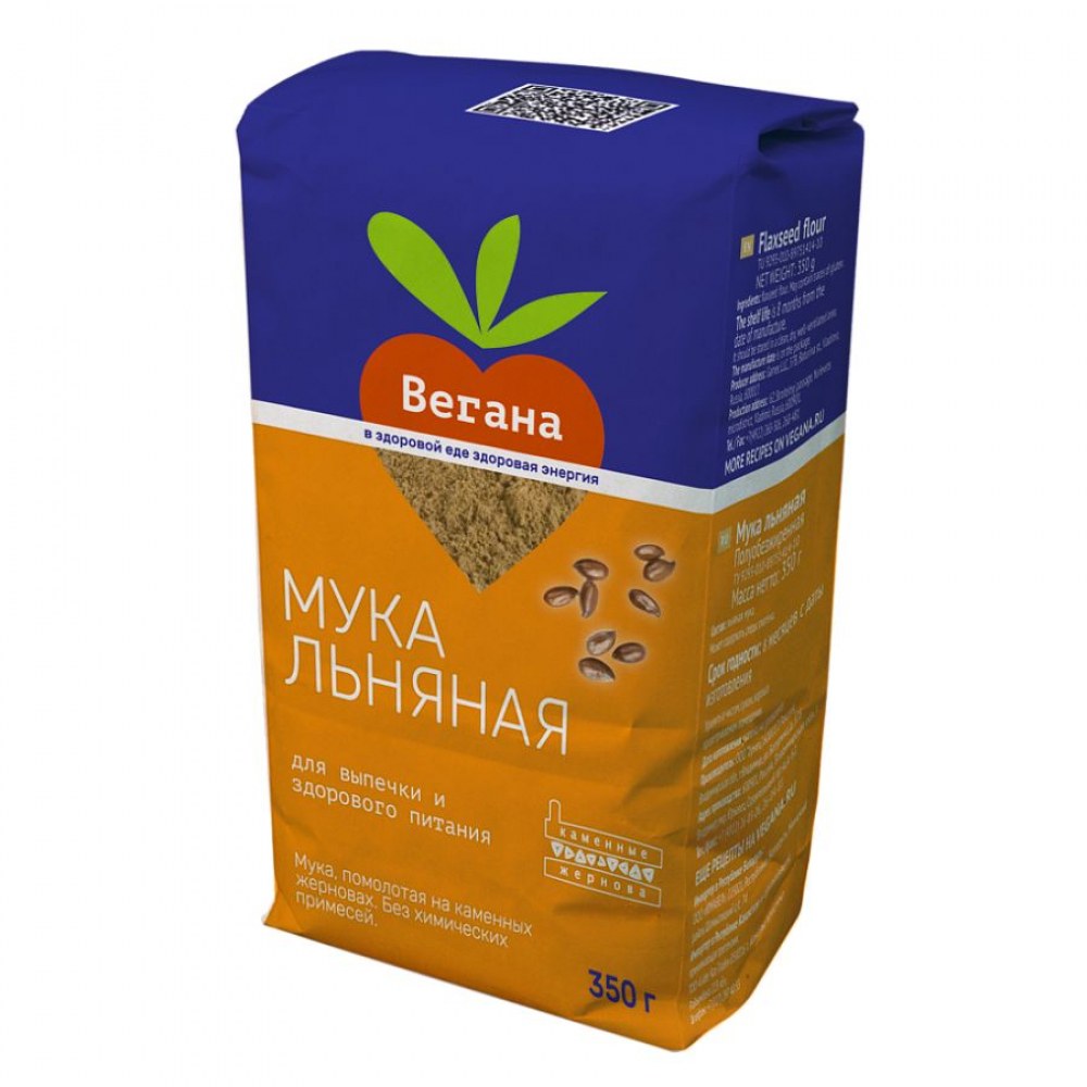 Вегана Мука Льняная 350гр