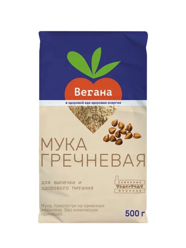 Вегана Мука Гречневая 500гр