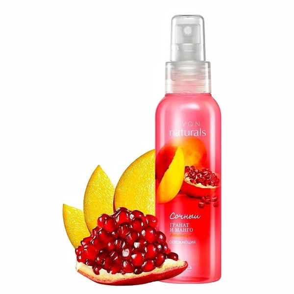 Avon Naturals Лосьен спрей Гранат и Манго 100мл