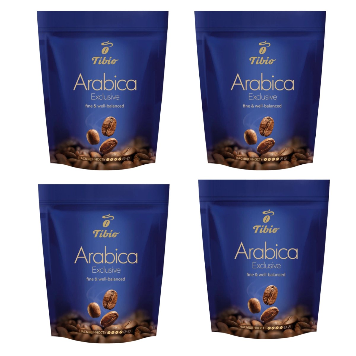 Tibio Exclusive кофе пакет 150гр