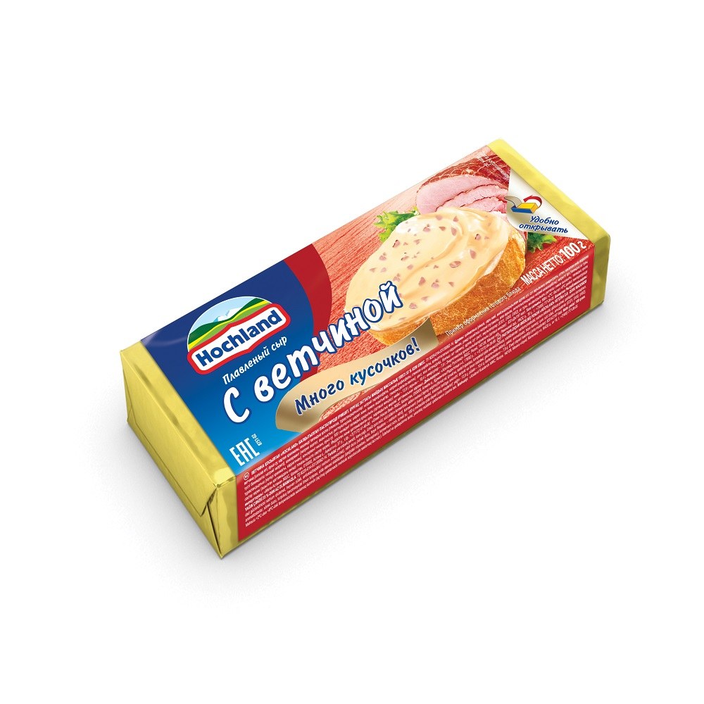 Hochland Плав. сыр Прямоугольник 100 гр