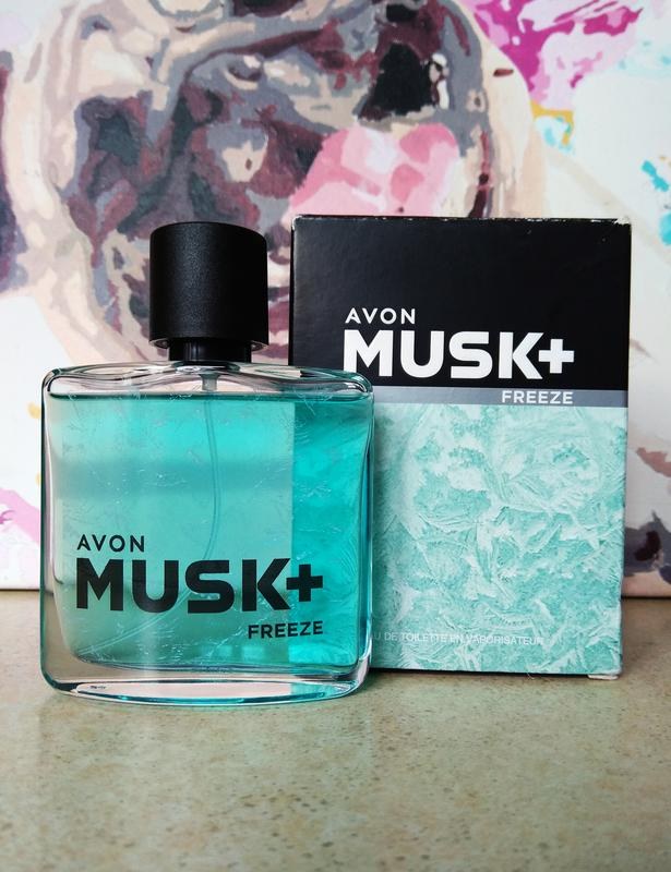 Avon Musk+ Freeze Туалетная вода 75мл