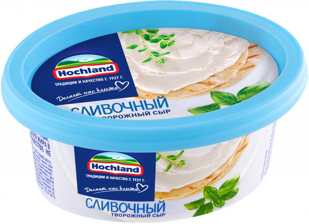 Hochland Творожный сыр Сливочный 220 гр