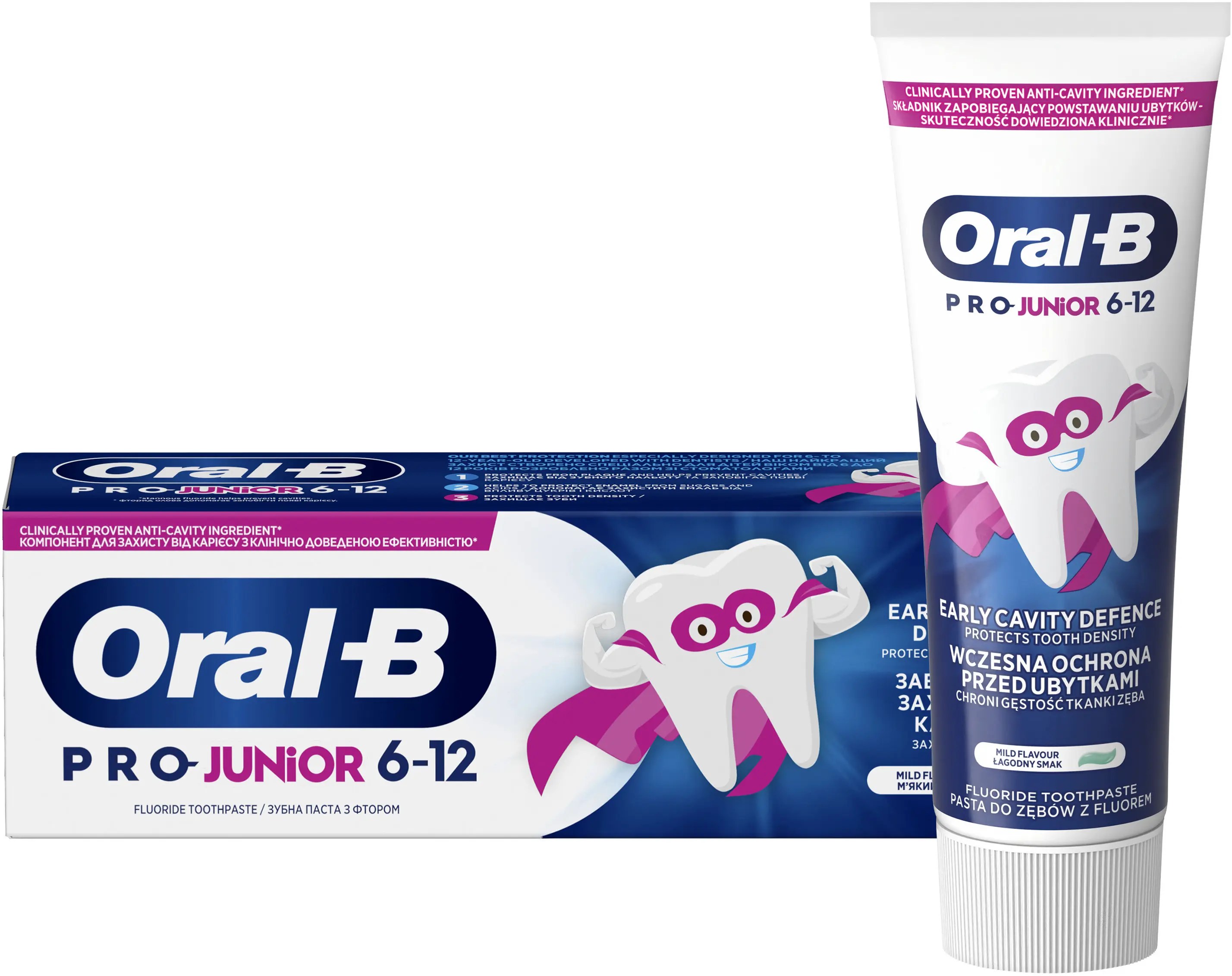 Oral B Pro Junior 6-12 Зубная Паста 75мл