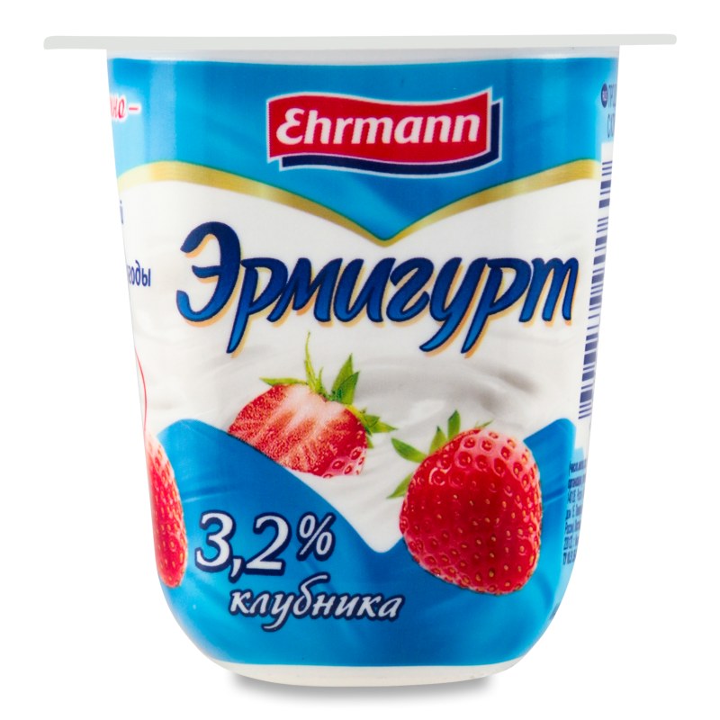 Эрмигурт йогурт 3.2% в ассор. 100 гр