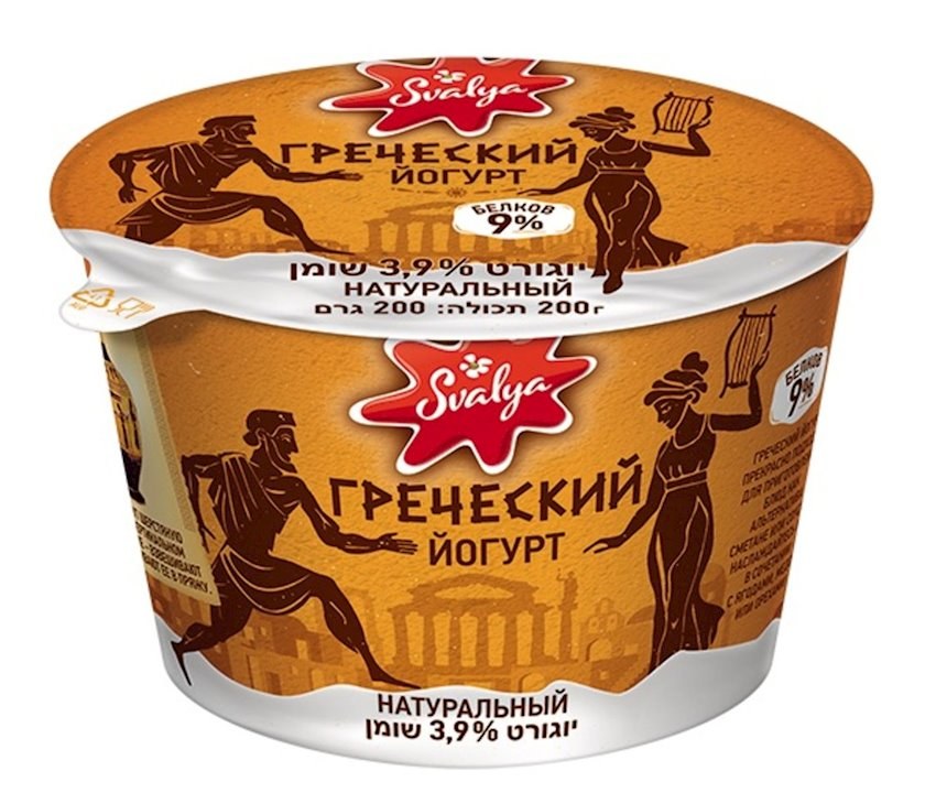 Сваля Греческий йогурт 200гр