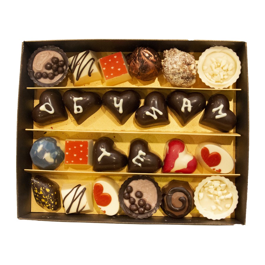 Bonbons Sweet love Коробоч. шоколад 300гр