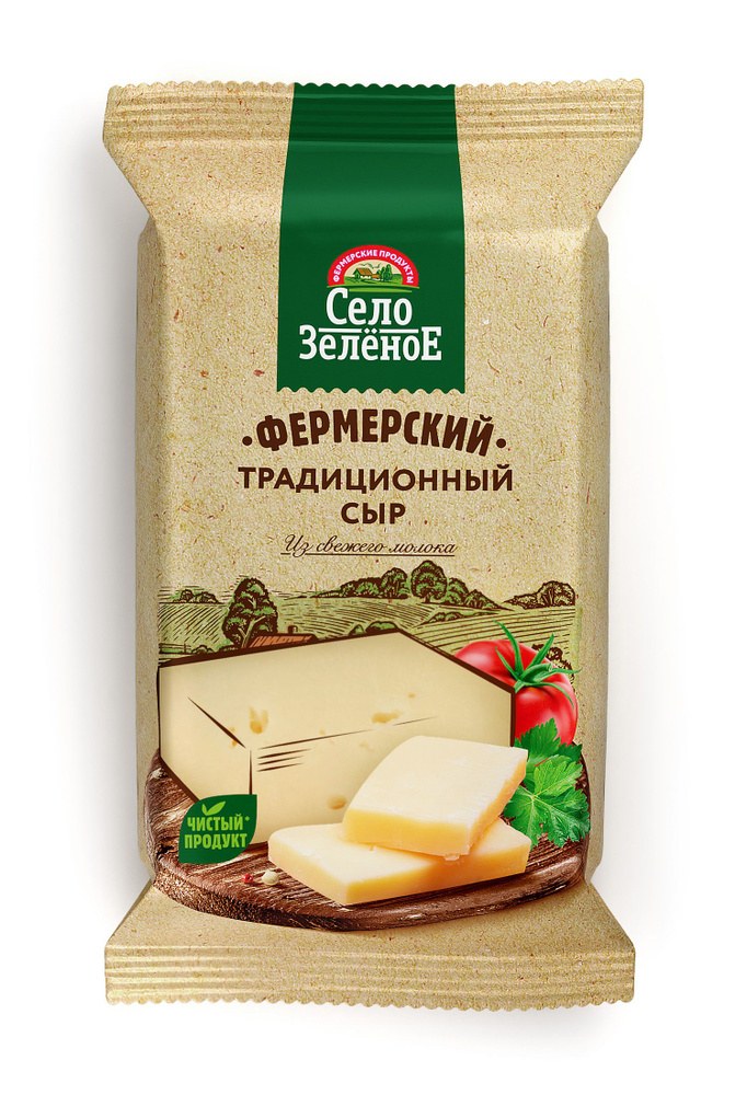 Sherin Сыр Деревеньский 200гр 1кг 10349