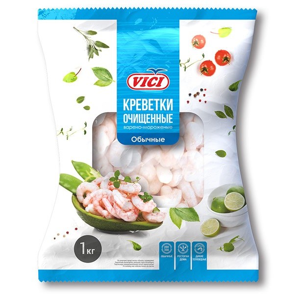 Vici Креветки очищеные 200/300 500гр