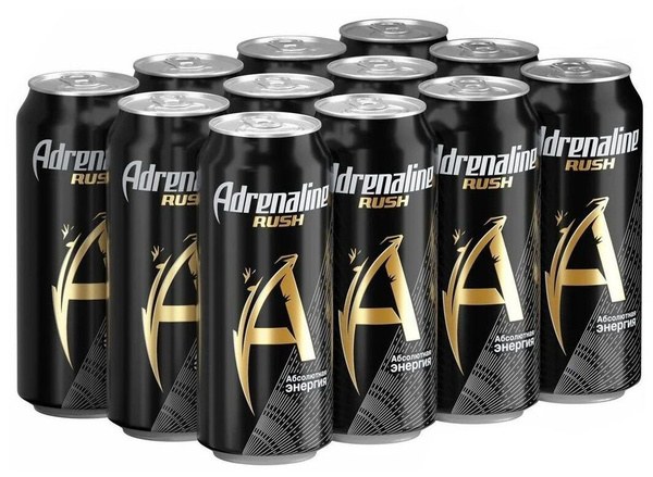 Adrenaline Rush Энергетик алю. банка 449 мл