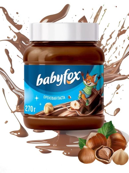 Яшкино Babyfox Шоколад. паста 270гр