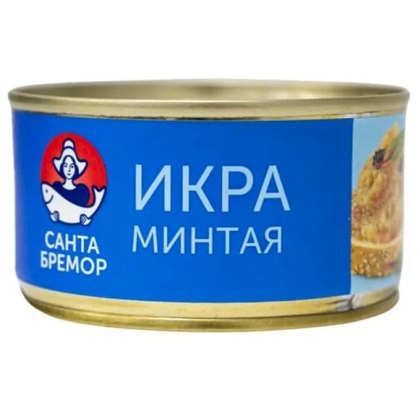 Санта Бремор Икра Минтая 130гр