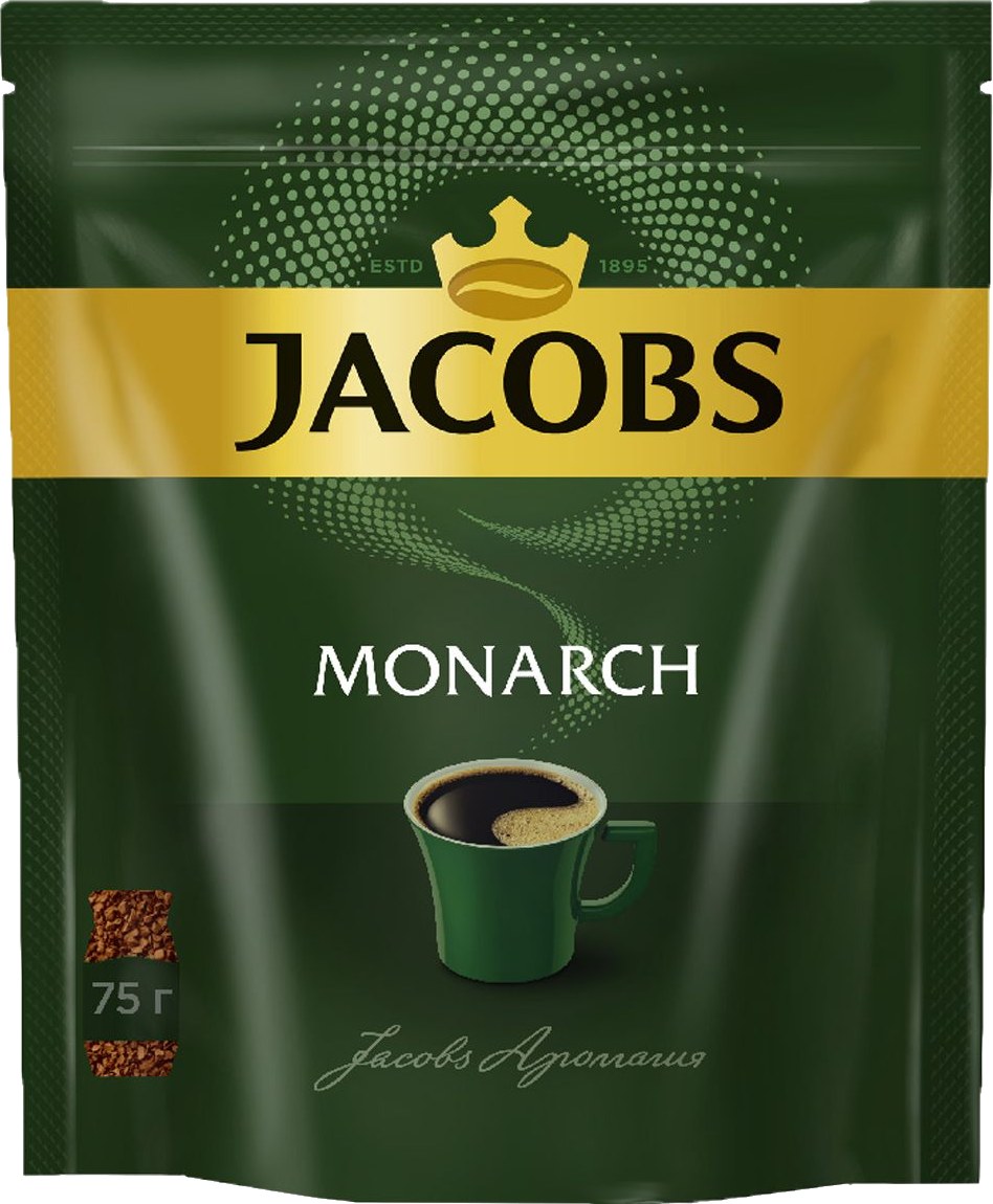 Jacobs Monarch пакет 75 гр