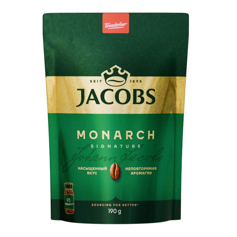 Jacobs Monarch Tunderbar пакет 190 гр