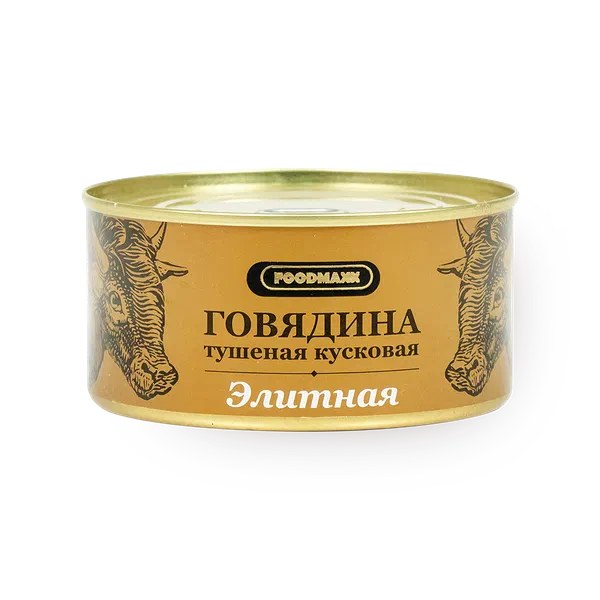 FoodMaxx Премиум Говядина тущеная 325гр