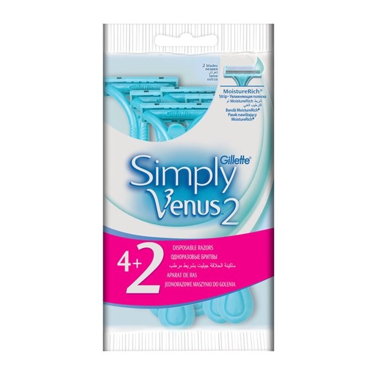 Gillette Venus 2 Simply однораз. 1 шт