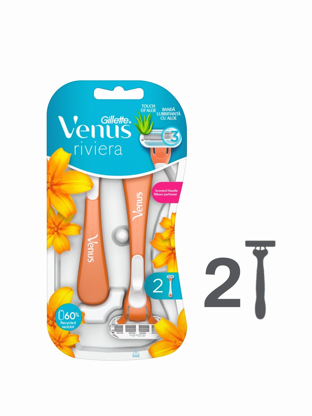 Gillette Venus Riviera 2шт