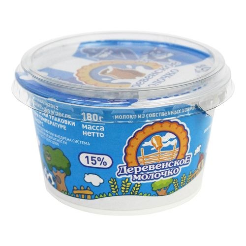 Молошка Сметана 180гр