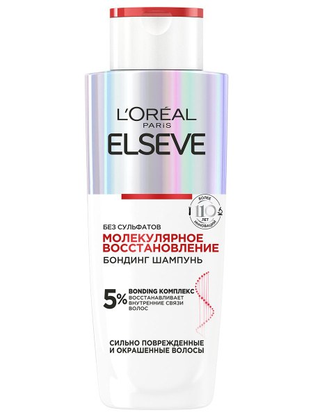 Elseve Шампунь Молекулярное востановление 200мл