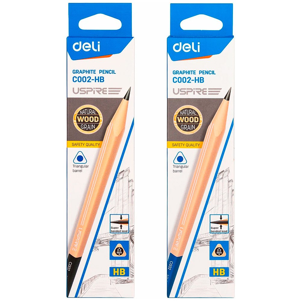 карандаш  HB Deli  U50800