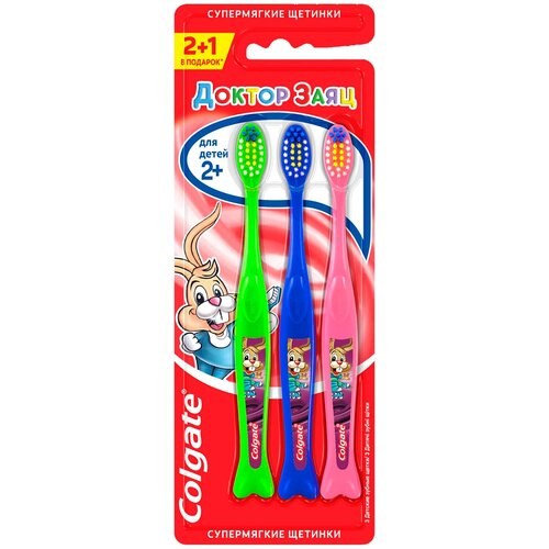 Colgate ЗЩ Детская от 2 и выше 2+1шт
