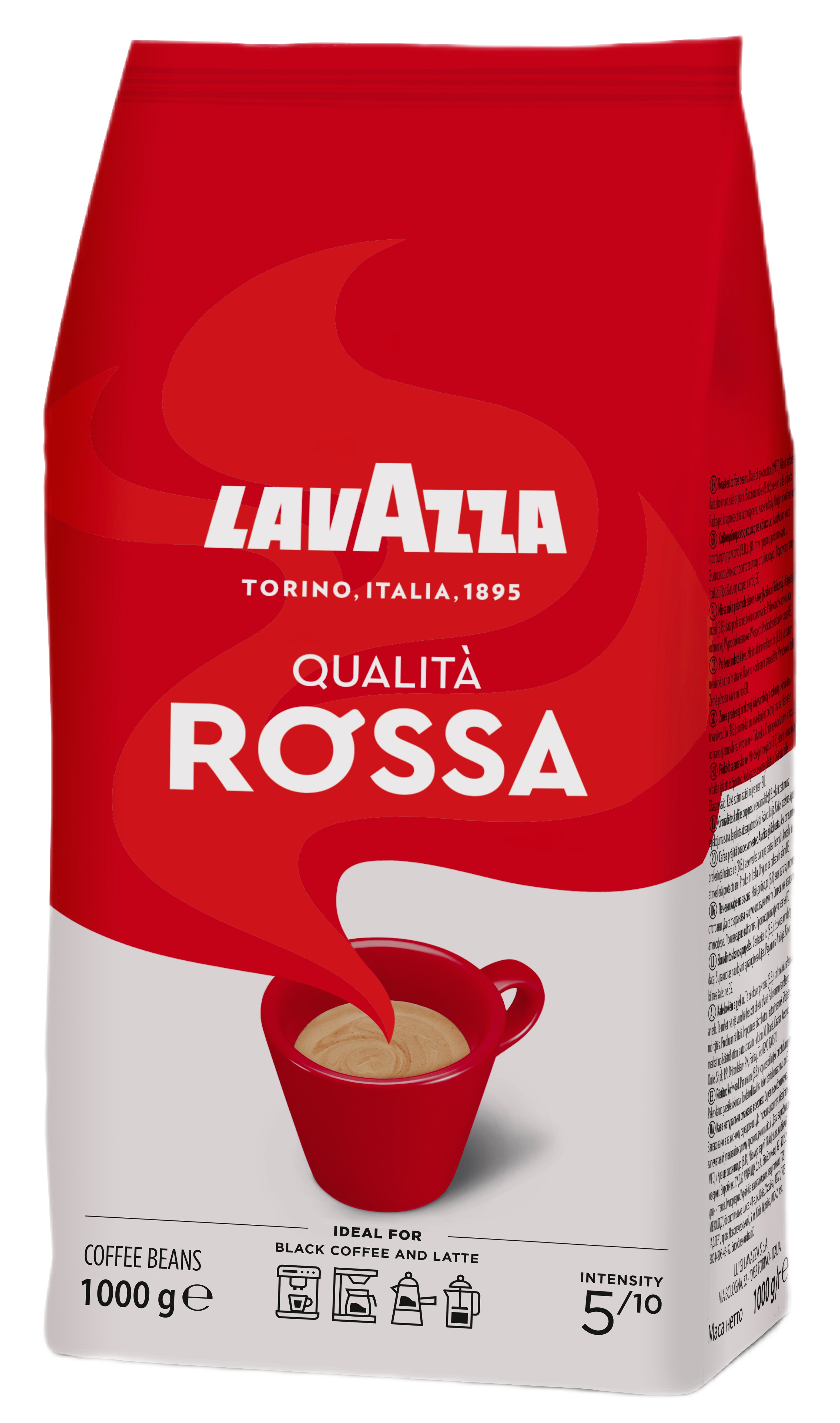 Lavazza Qualita Rossa кофе зерна 1000гр