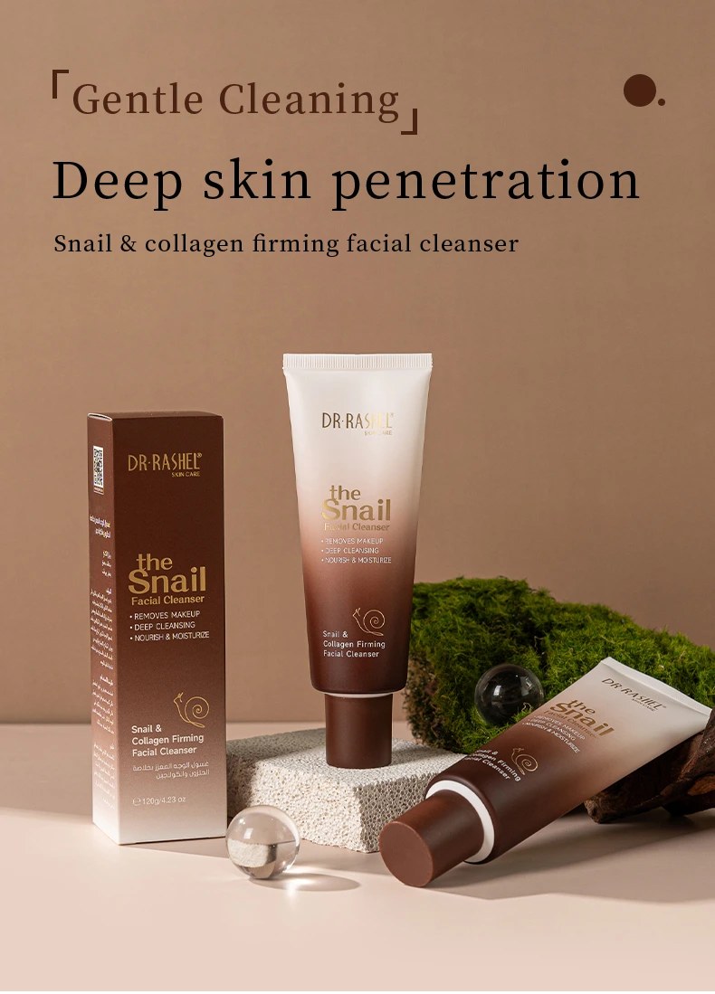 Dr. Rashel Snail facial cleanser 120мл DRL-1918