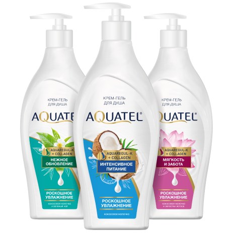 Aquatel Крем-гель для подмывания 400гр