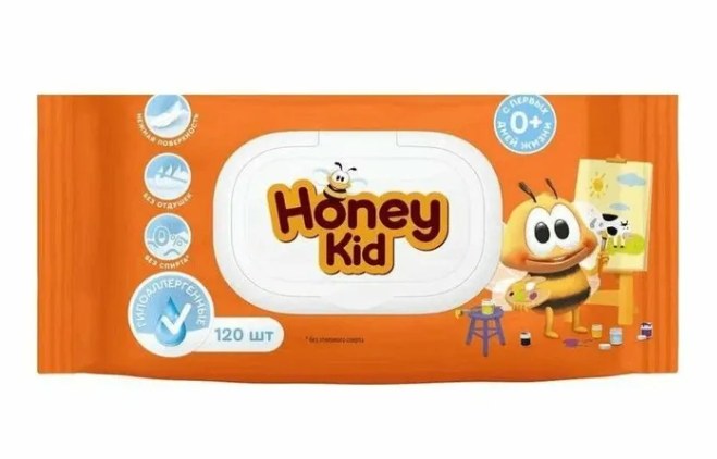 Honey Влажная салфетка 120шт