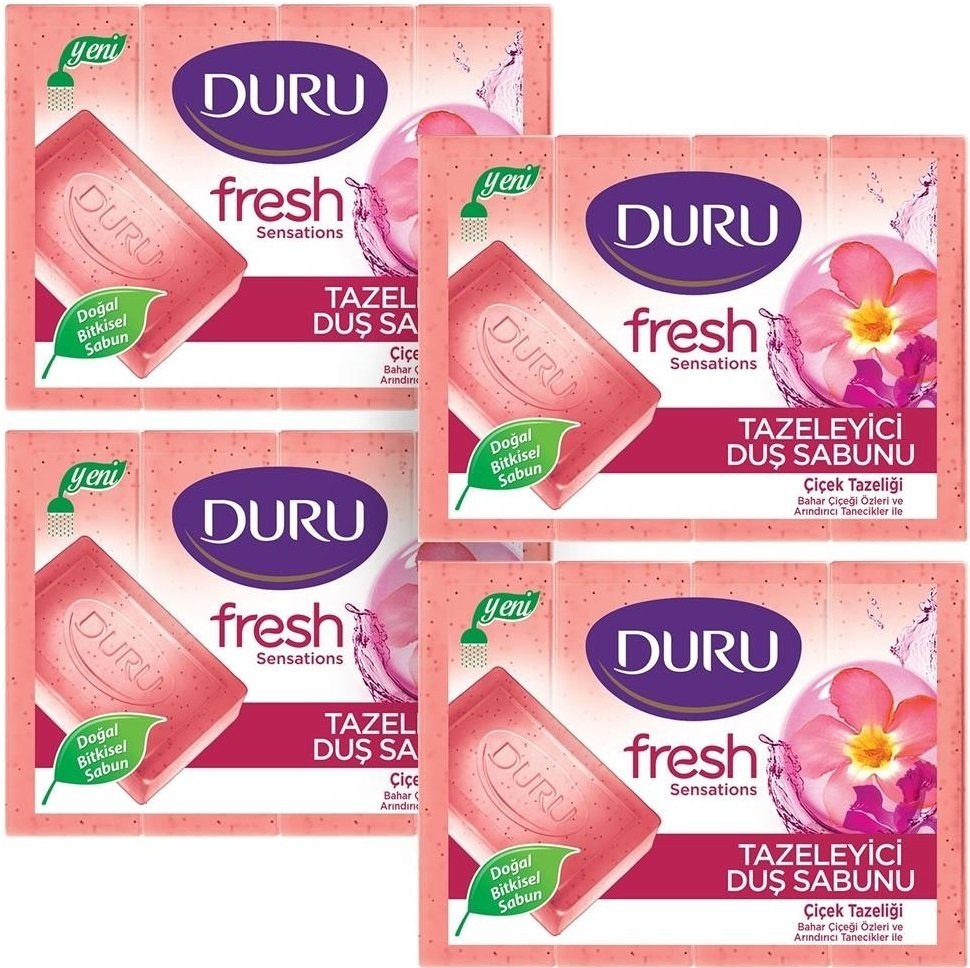 Duru Fresh Sens. Мыло 4в1 400 гр
