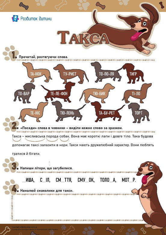 Карточка Таккослаш