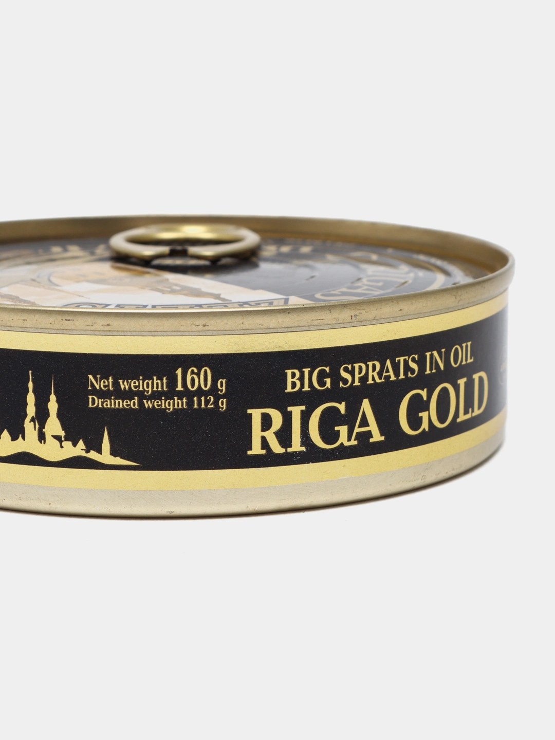 Riga Gold Крупные Шпроты в масле 160гр