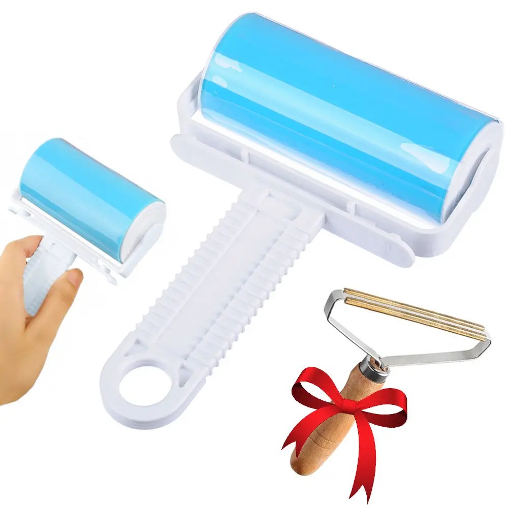 Lint Roller Ролик для одежды Большая щетка с ручкой 16см 1375
