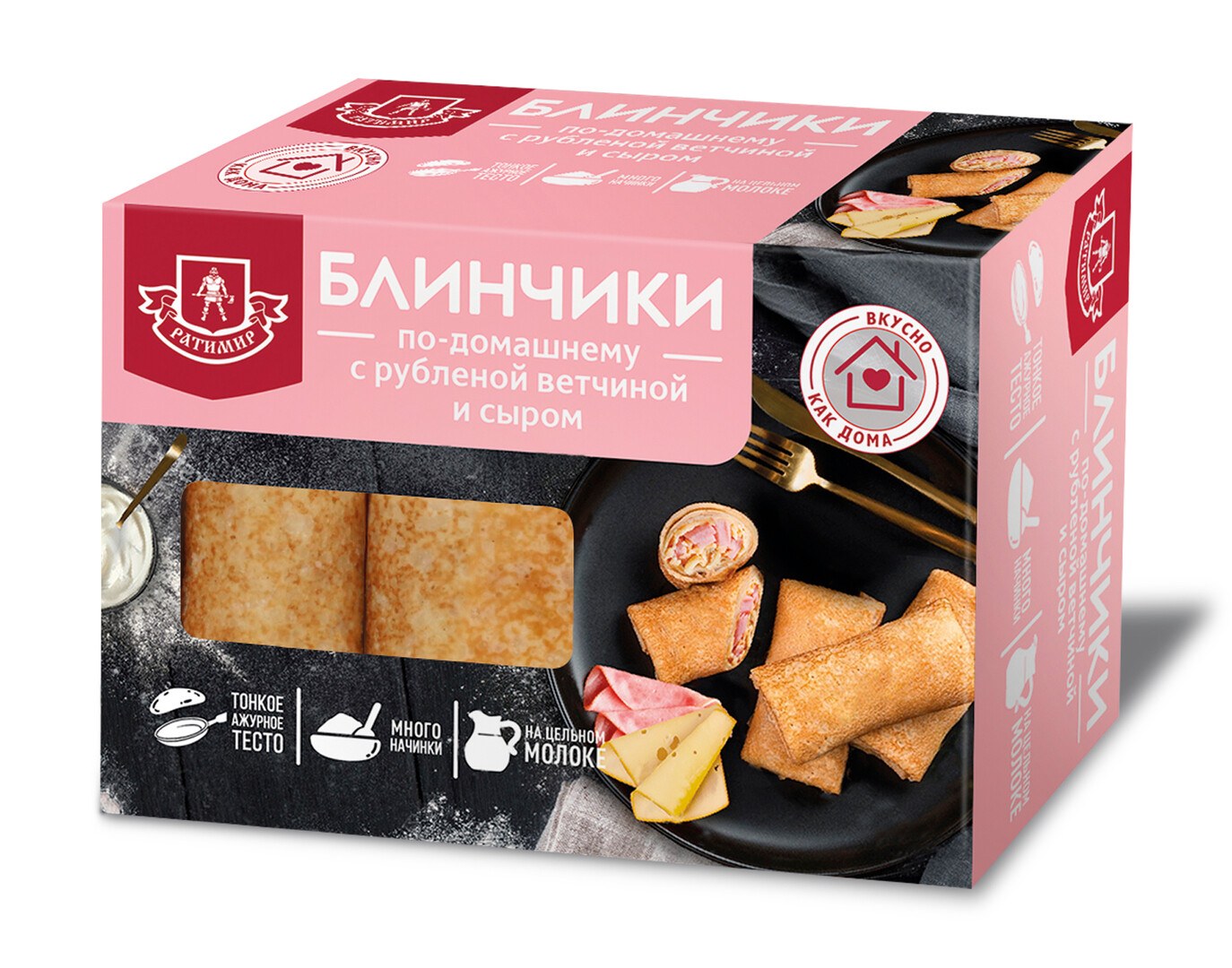 Домашние Блинчики в контейнере 1шт