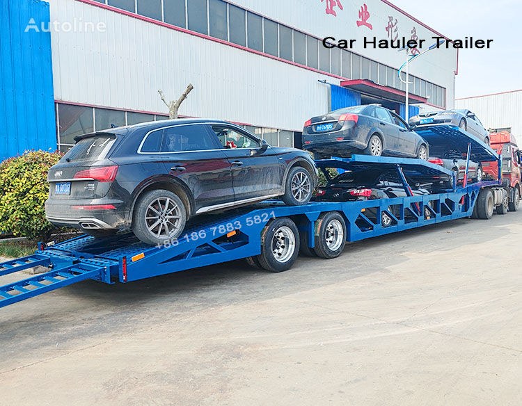 Amin Car Hauler Trailer с машинками KTP-257 256