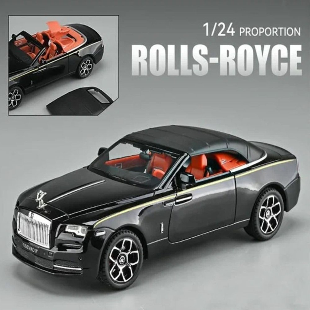 Rolls Roys Инерционная машинка 1шт D700-03