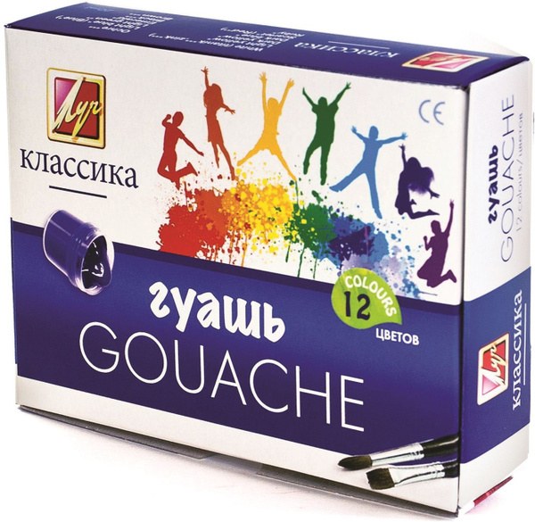 Луч классика Гуаш 12цв. 127708