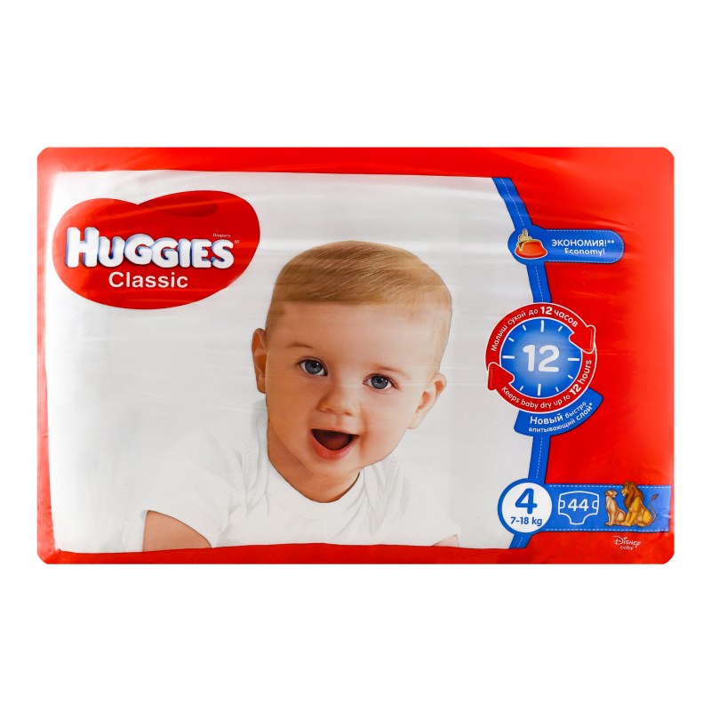 Huggies Classic OD Minipack в ассор. 4шт (№4 №5)