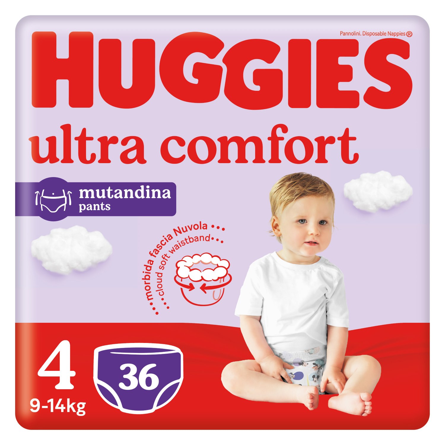 Huggies Ultra Comfort OD Minipack в ассор. 4шт (№4 №5)