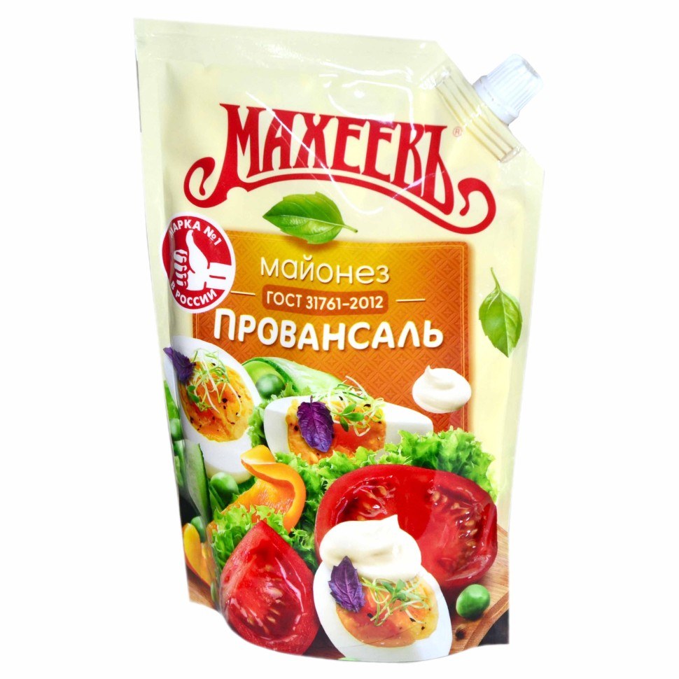 Махеев Майонез Провансаль дойпак 630гр